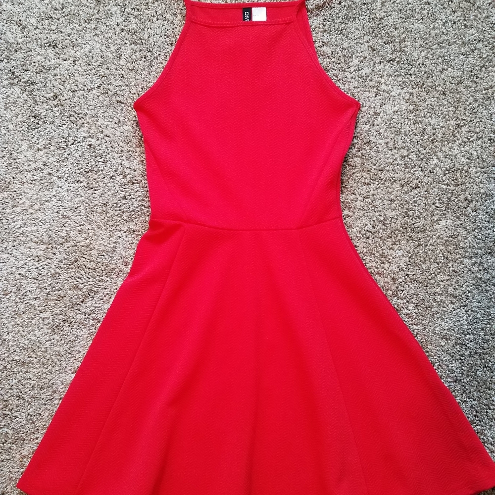 Red dress